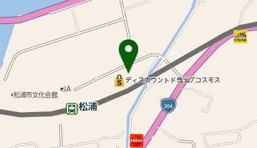 ドラッグストアコスモス 松浦店の地図画像