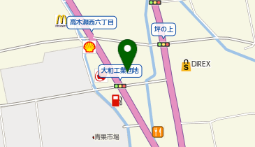ドラッグストアコスモス 高木瀬店の地図画像