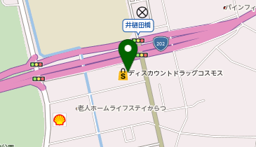 ドラッグストアコスモス 唐津鏡店の地図画像