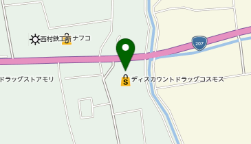 ドラッグストアコスモス 牛津店の地図画像