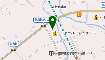 ドラッグストアコスモス 新鳥栖駅店の地図画像