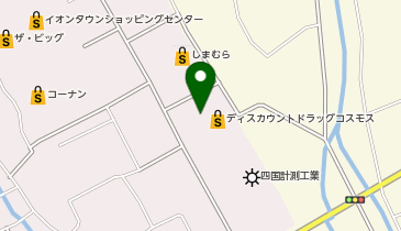 ドラッグストアコスモス 多度津店の地図画像