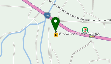 ドラッグストアコスモス 深川店の地図画像