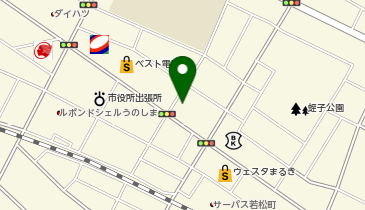 ドラッグストアコスモス 小松原店の地図画像