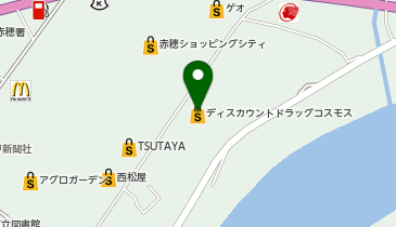 ドラッグストアコスモス 赤穂店の地図画像