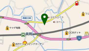 ドラッグストアコスモス 具同店の地図画像