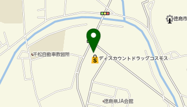 ドラッグストアコスモス 北佐古店の地図画像