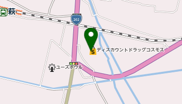 ドラッグストアコスモス 萩南店の地図画像