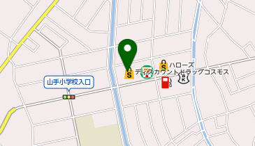 ドラッグストアコスモス 山手店の地図画像