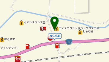 ドラッグストアコスモス 大田店の地図画像