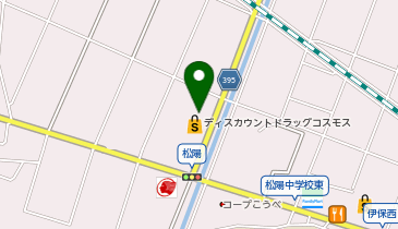 ドラッグストアコスモス 曽根店の地図画像