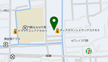 ドラッグストアコスモス 島頭店の地図画像