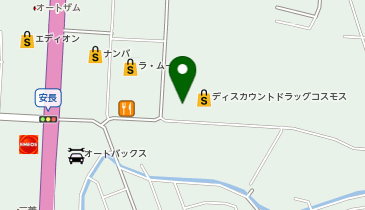 ドラッグストアコスモス 安長店の地図画像