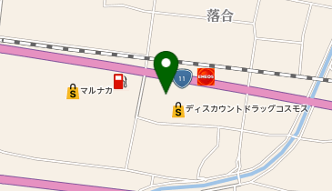 ドラッグストアコスモス さぬき大内店の地図画像