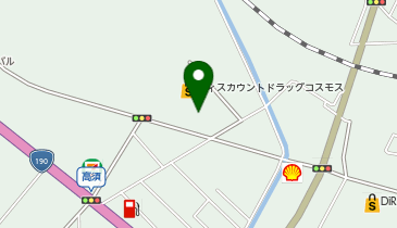 ドラッグストアコスモス 東高泊店の地図画像