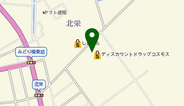 ドラッグストアコスモス 大竹店の地図画像