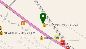 ドラッグストアコスモス 和田山店の地図画像