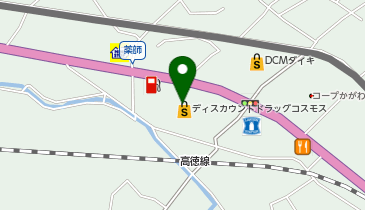 ドラッグストアコスモス 牟礼店の地図画像