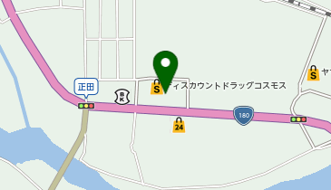 ドラッグストアコスモス 新見店の地図画像