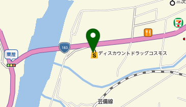 ドラッグストアコスモス 十日市店の地図画像