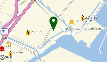 ドラッグストアコスモス 長府店の地図画像