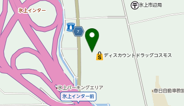 ドラッグストアコスモス 氷上店の地図画像