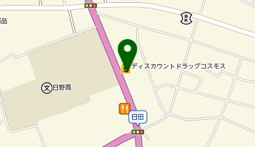ドラッグストアコスモス 蒲生日野店の地図画像