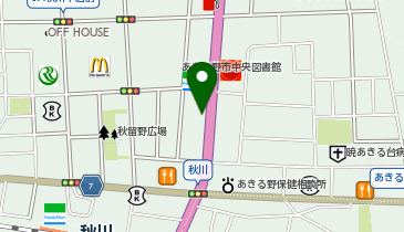 小僧寿し 小僧寿し秋川店の地図画像