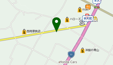 小僧寿し 小僧寿し観音寺店の地図画像