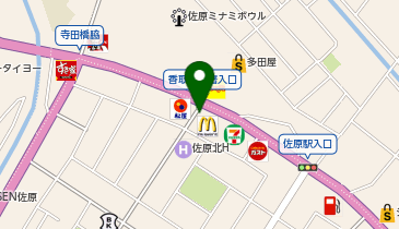 小僧寿し 小僧寿し佐原北口店の地図画像