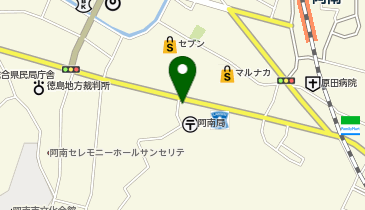 小僧寿し 小僧寿し阿南富岡店の地図画像