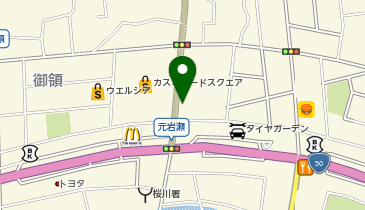 小僧寿し 小僧寿し岩瀬店の地図画像