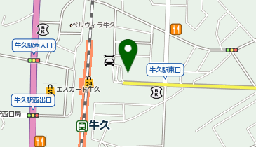 明光義塾 牛久教室の地図画像