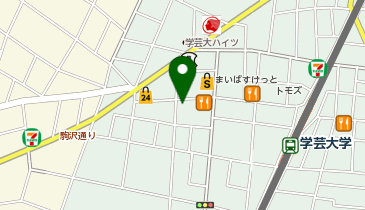 明光義塾 学芸大教室の地図画像