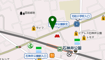 明光義塾 石神井公園教室の地図画像