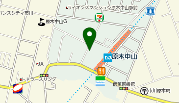 明光義塾 原木中山駅前教室の地図画像