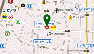 明光義塾 竹の塚教室の地図画像