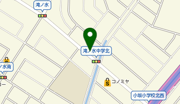 明光義塾 滝の水教室の地図画像