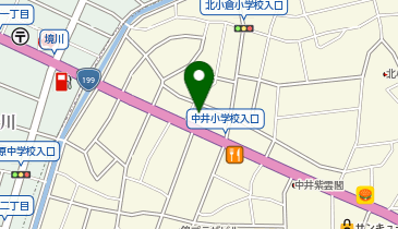 明光義塾 中井教室の地図画像