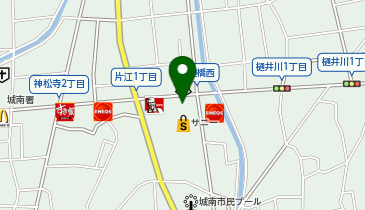 明光義塾 島廻り橋教室の地図画像