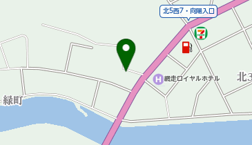 明光義塾 網走教室の地図画像