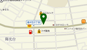 明光義塾 星が丘教室の地図画像