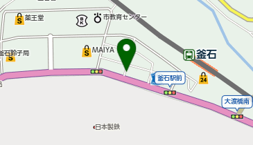 明光義塾 釜石教室の地図画像