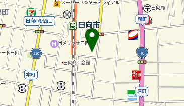 明光義塾 日向教室の地図画像