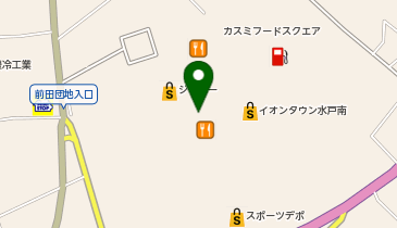 明光義塾 イオンタウン水戸南教室の地図画像