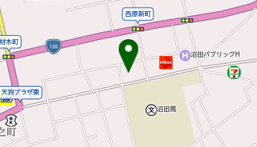 明光義塾 沼田教室の地図画像
