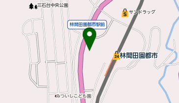 明光義塾 林間田園都市教室の地図画像