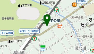 明光義塾 王子公園教室の地図画像