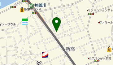 明光義塾 淀川中央教室の地図画像
