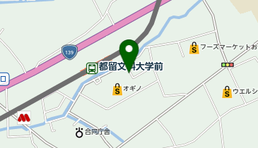 明光義塾 都留教室の地図画像